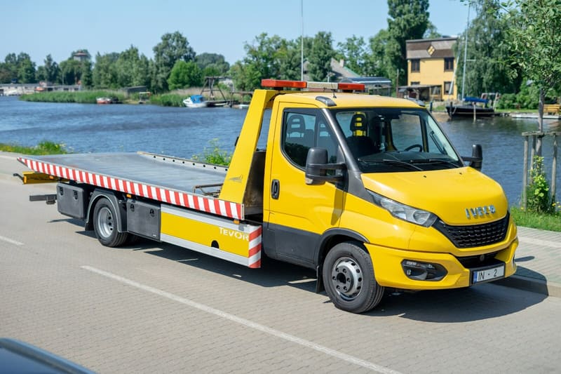 Jaunais IVECO evakuators Liepājā